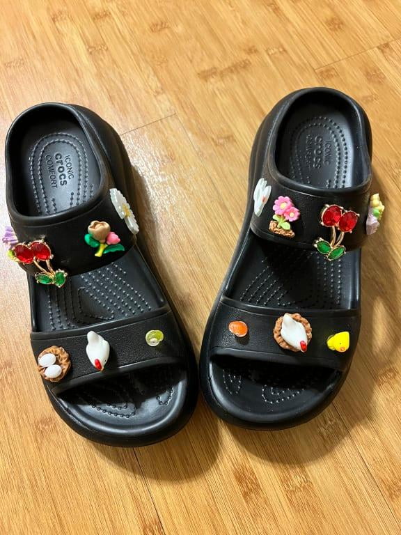 Crocs Unisex Crush Slide Sandal - Walmart.com