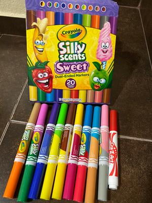 Crayola CYO588339 Silly Scents Sweet Dual-Ended Markers - Assorted