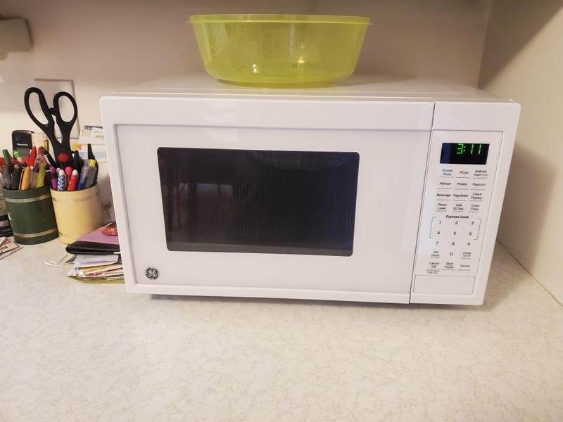 ge 0.9 cu ft microwave
