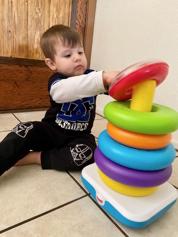 giant plush stacking ring