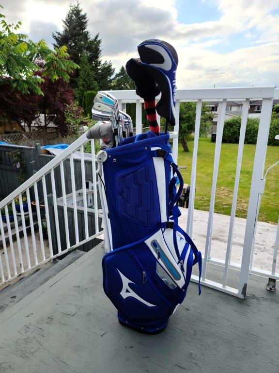 mizuno pro golf stand bag