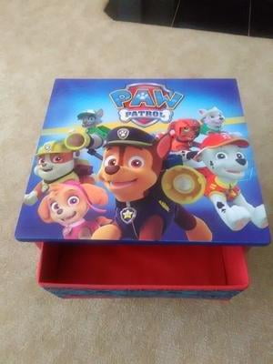 Nick Jr Paw Patrol Wood Side Table With Storage By Delta Children Walmart Com Walmart Com