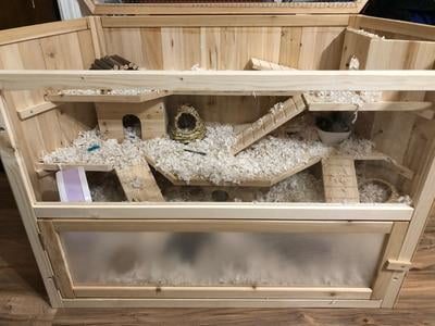 aleko deluxe hamster cage