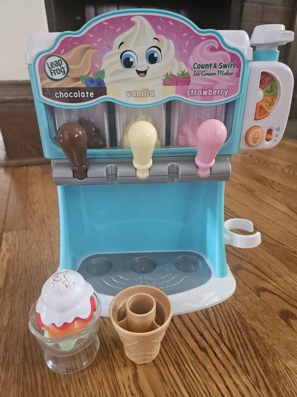 Swirl Ice Cream Maker Leap Frog Helados Carrito Helados Cocina