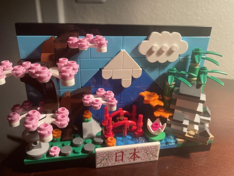 LEGO CREATOR 40713 Japanese Postcard Toy, 262pcs - Walmart.com