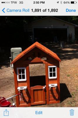 timberlake cedar wooden playhouse