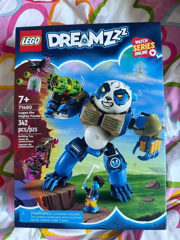 Free Shipping! LEGO DREAMZzz Logan the Mighty Panda Rebuildable