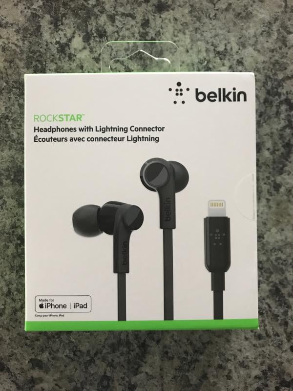 Belkin Rockstar Headphones With Lightning Connector White Walmart Com Walmart Com Belkin Rockstar Headphones With Lightning Connector White Walmart Com Walmart Com