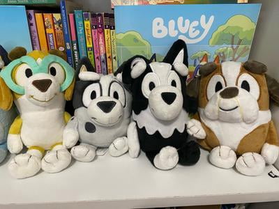 Bluey Friends Peluche Suave | Calcetines de Bebé Hermana de Muffin | Juguete de Peluche Bluey Friends Peluche Suave | Calcetines de Bebé Hermana de Muffin | Juguete de Peluche