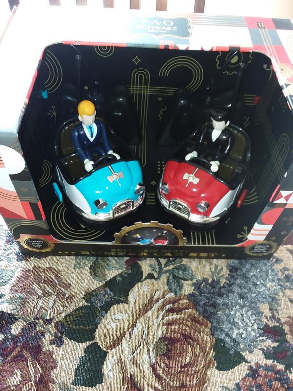 fao schwarz remote control retro bumper cars