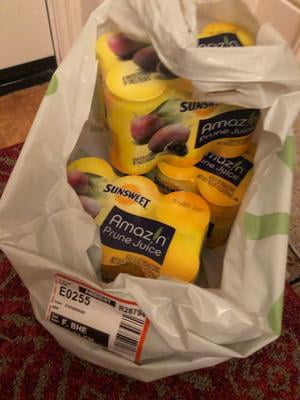 Sunsweet Amazin' Prune Juice - 5.5 Fl Oz Cans (Pack Of 6) | Natural Fruit Juice, Convenient Single Serve
