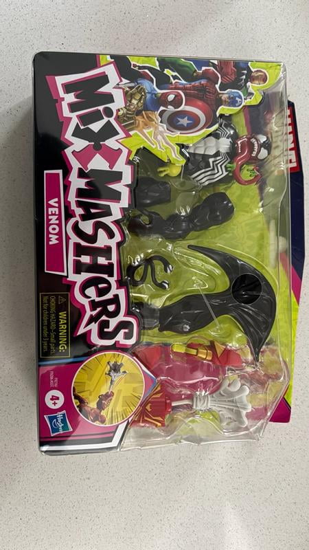 Marvel MixMashers Spider-Man - Venom Vs Venomized - 2 Figurines 12,5 Cm - 7 Pièces Interchangeables - Jouet Personnalisable Dès 6 Ans