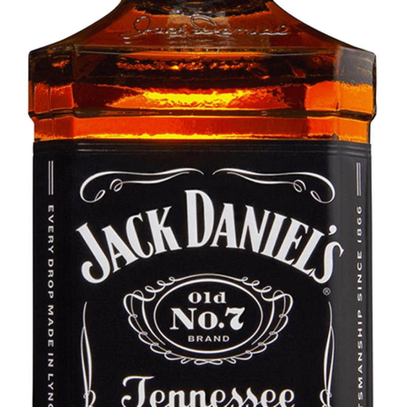 Jack Daniel's, Tennessee Whiskey, 1 L Bottle, Old No. 7 40% ABV