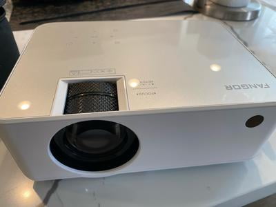 Fangor, WiFi Bluetooth Projector, Native 1080P, Full HD, Portable