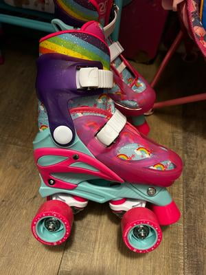 unnumber unicorn & styling ペプラム Roller Derby Sprinter Girl's 2-in-1 Quad Roller and Inline