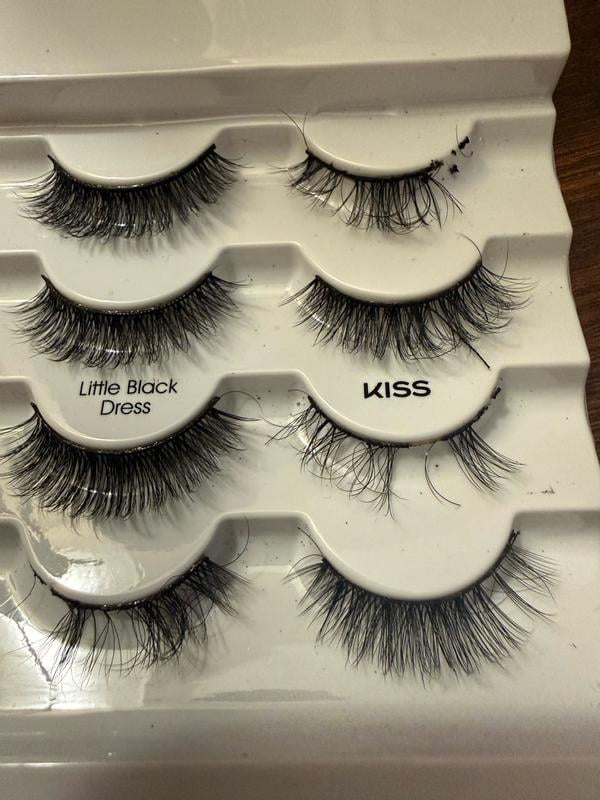 KISS Lash Couture Faux Mink Collection - Little Black Dress - 4 Pairs -  Walmart.ca