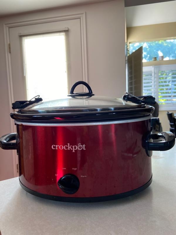Crock-Pot Cook' N Carry Manual Portable Slow Cooker, 6 Quart