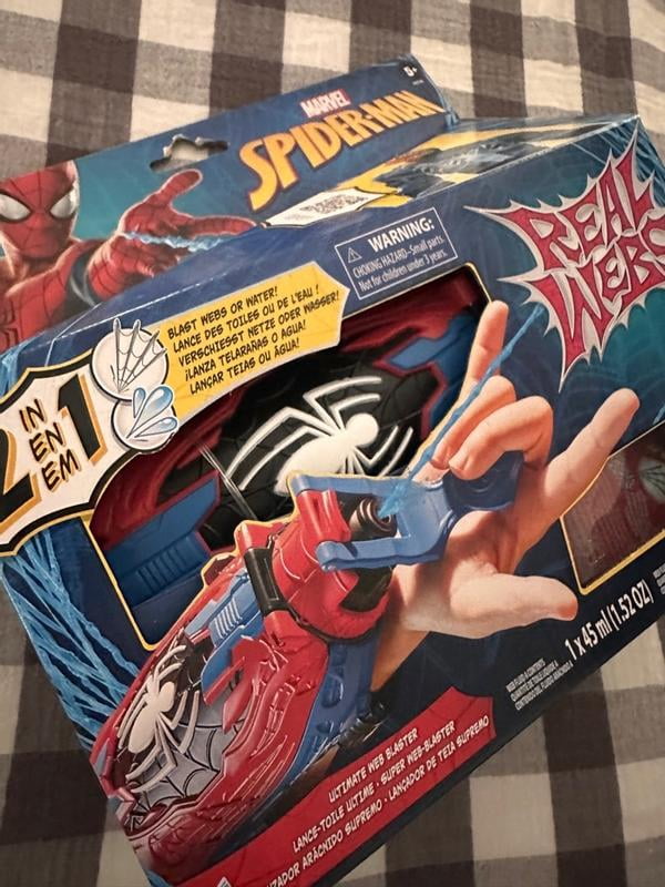 Hasbro, Marvel Real Webs Ultimate Web Blaster, Web Toy - Walmart.com