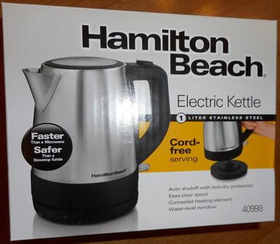 hamilton beach electric kettle walmart