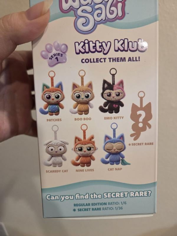 Wabi Sabi Kitty Club Mystery Plush Toys - 5in Blind Box Cat