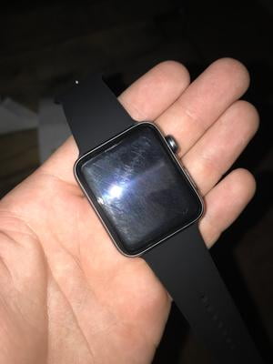 Restored Apple Watch Gen 2 Series 2 42mm Space Gray Aluminum 