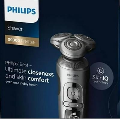 Philips 9000 Prestige Men's Shaver, Wet/Dry Electric Razor with
