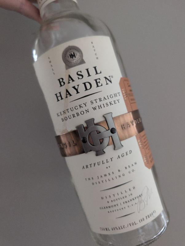 Basil Hayden Artfully Aged Straight Bourbon, 750 ml Bottle, 40
