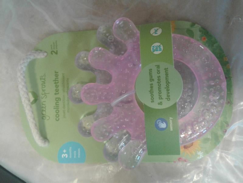 green sprouts cooling teether