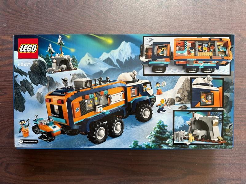 LEGO City Arctic Explorer Science Lab Truck Building Toy - STEM
