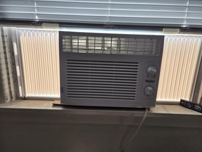 Haier 5,000 BTU Mechanical Window AC Unit for Small Rooms
