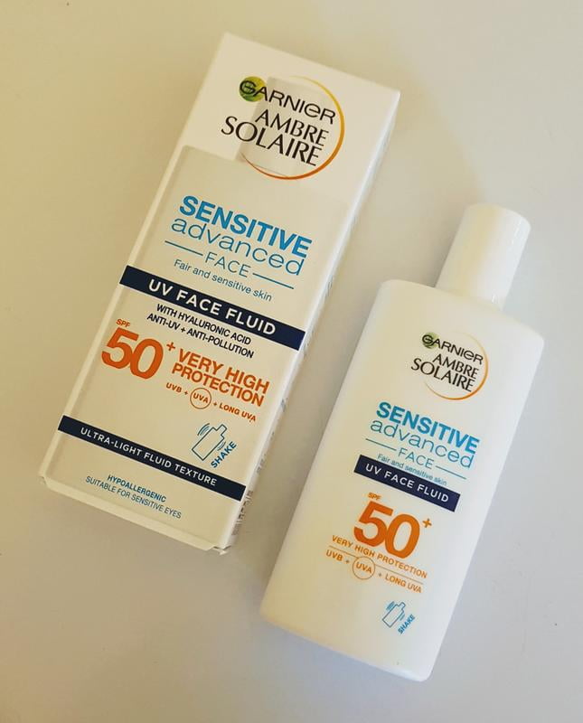 Garnier Ambre Solaire Super UV Face Cream SPF50, Hydrating With