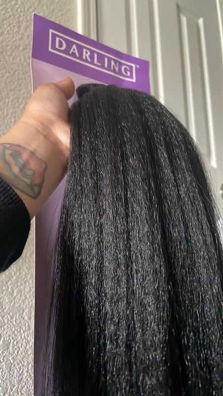 Customer reviews for Darling Kinky Straight Wrap Around Ponytail