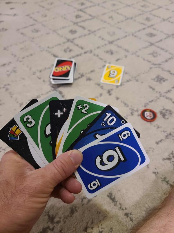 Mattel Games UNO Show 'em No Mercy Card Game for Kids, Adults & Family Parties a
