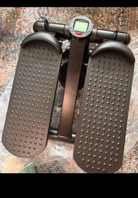 edx Steppers for Exercise, Mini Home Fitness Step with Resistance