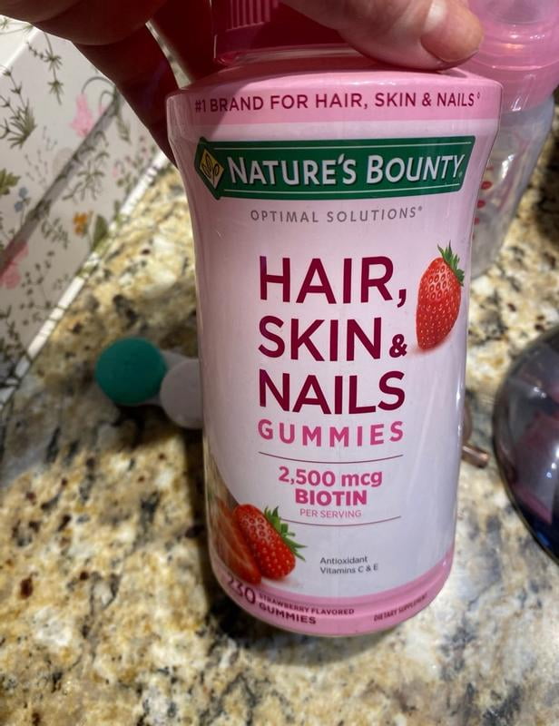 glp 1 gummies reddit Customer reviews for Nature's Bounty Optimal Solutions Hair, Skin & Nails  with Biotin Gummies, 220 Ct