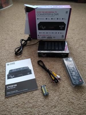 Core Innovations CTCB105 Over-the-Air Digital TV Converter & DVR