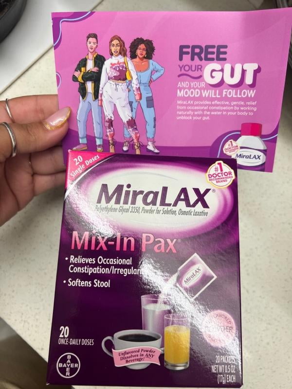 MIRALAX MIX-IN 2X20CT - Member ratings & reviews - Samsclub.com