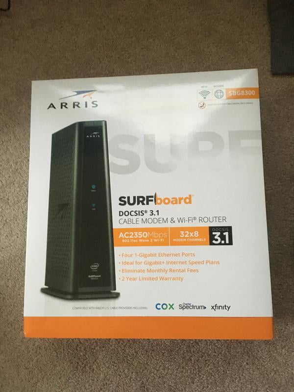 ARRIS SURFBOARD SBG8300 - Modem Router Via Cavo Combinato DOCSIS - Foto 11