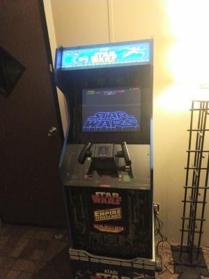 Star Wars Arcade Machine W Riser Arcade1up Walmart Com