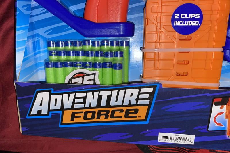 Adventure Force Dart Blaster Set with Bolt-Action Rifle, Revolver