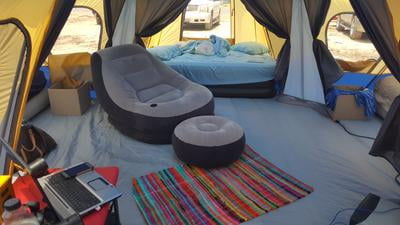 Ozark Trail 14 Person 4 Room Base Camp Tent With 4 Separate Entrances Walmart Com Walmart Com