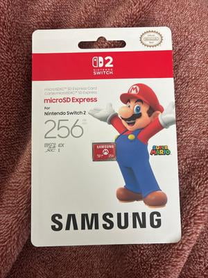 Nintendo, microSD Express Memory Card, 256GB, Compatible with