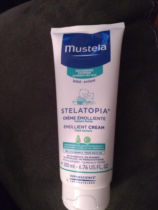 Mustela stelatopia emollient cream for baby atopic-prone skin 200ml - Lyskin