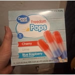 Great Value Patriotic Ice Pops Assorted Flavors 19.8 fl oz 12 Count ...