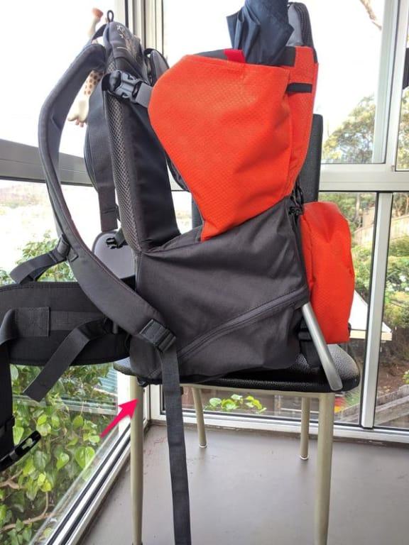 phil & teds parade lightweight backpack carrier