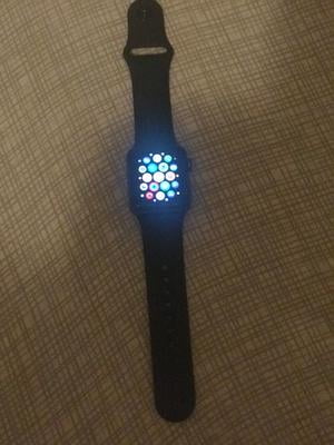 Apple Watch Series 3 GPS Silver - 38mm - White Sport Band 