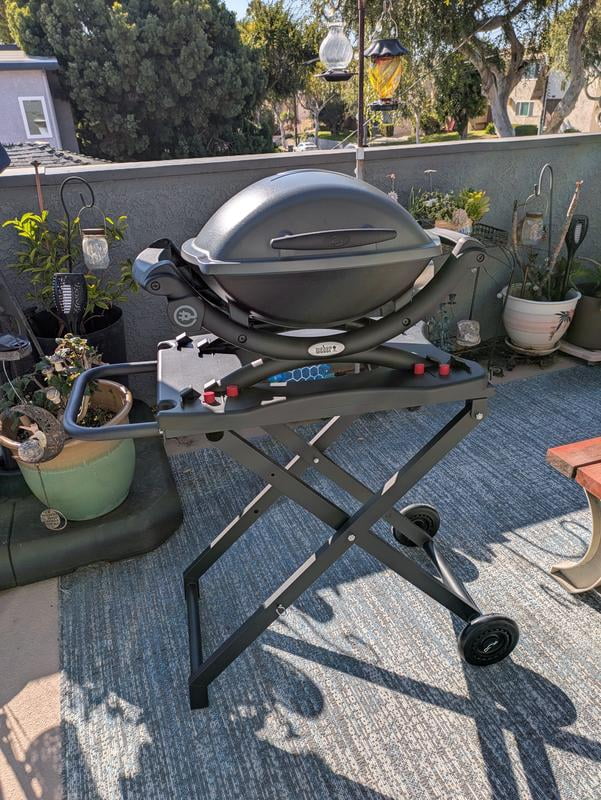 Weber 52020001 Q1400 Electric Grill, Gray, For Outdoor Use Only