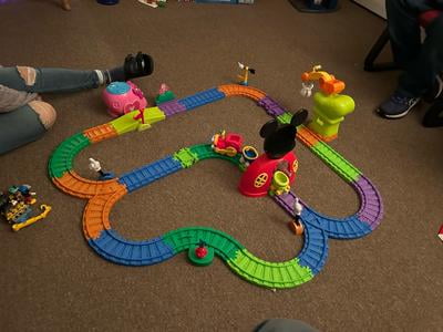 Disney Jr. Mickey Mouse Clubhouse Fun Track Set, 43 pieces, Kids