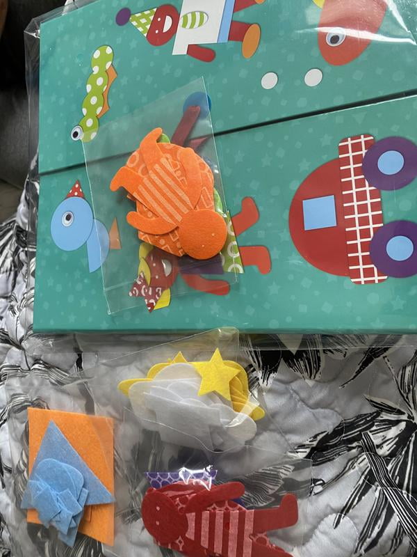 Creativity for Kids Fun Felt Shapes Kit - Toddler's Preschool