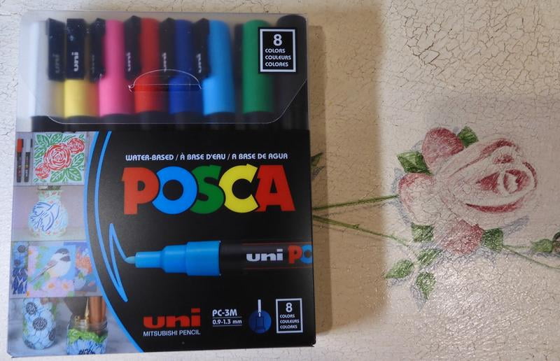ポスカ POSCA MOP'R モッパー　極太 8色セット　日本未発売品 ポスカ POSCA MOP'R モッパー 極太 8色セット 日本未発売品